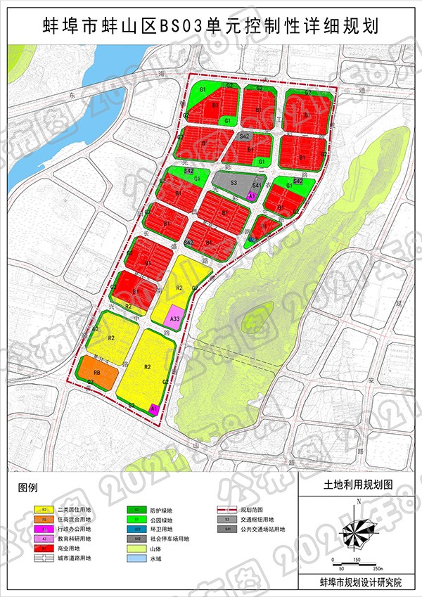 蚌埠城南4个片区最新规划公布