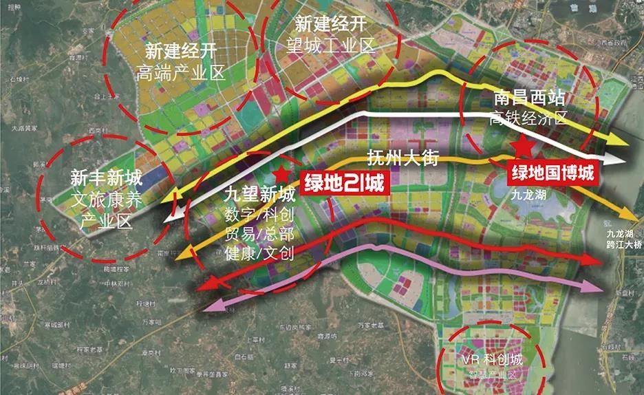 九望与九龙湖"双九"融合联动,成为南昌西进主力