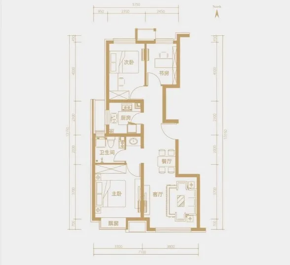 北京建邦顺颐府项目主推建面89147㎡