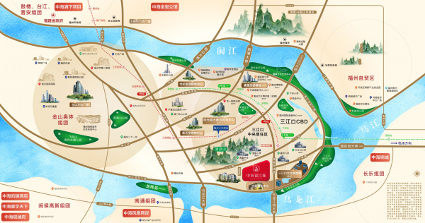 三江口清富板块,中海锦江城项目详细解析-福州楼盘网