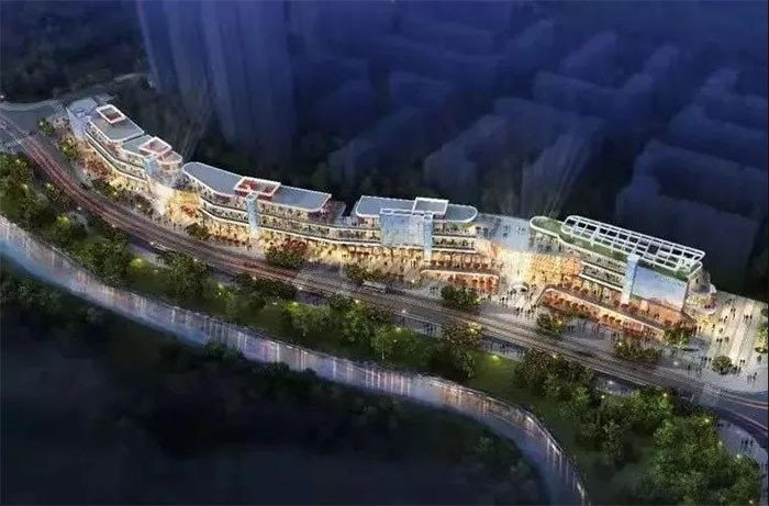 南充楼市 本地楼市会展天街项目位于林海北路与物流大道交汇口.