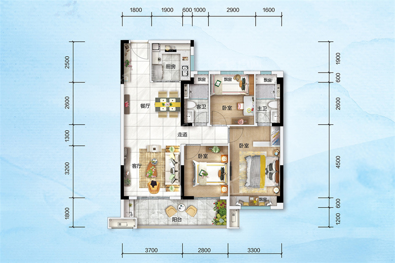 应城碧桂园·云玺户型图_房型图_户型图大全-孝感楼盘网