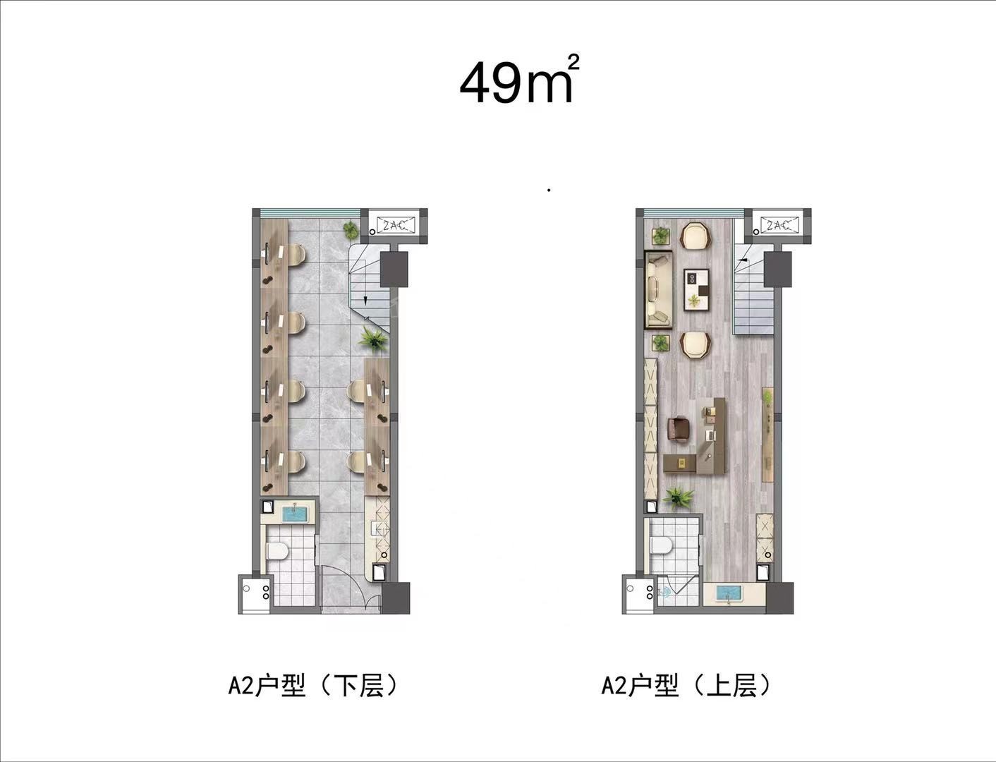 福州榕心映月2室2厅2卫户型图-福州楼盘网