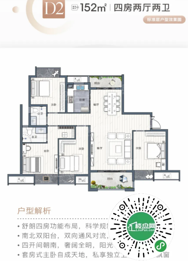 赣州蓉江新区联泰天禧户型图来咯110156平12种户型任你挑