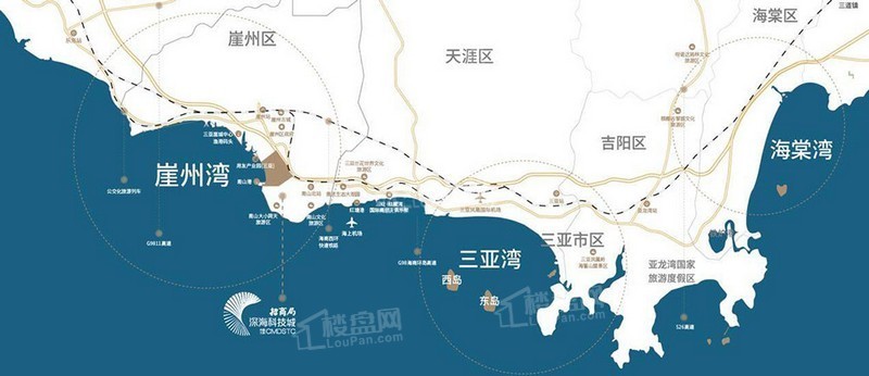 参考价格:参考均价 23000元/㎡ 楼盘地址:海南省三亚市崖州区崖州湾