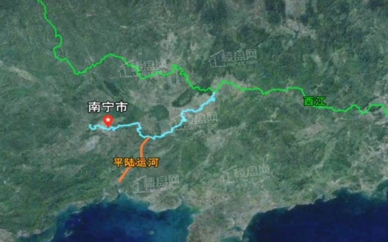 世纪工程平陆运河计划2022年开工建设,开工后会对钦州楼市产生什么