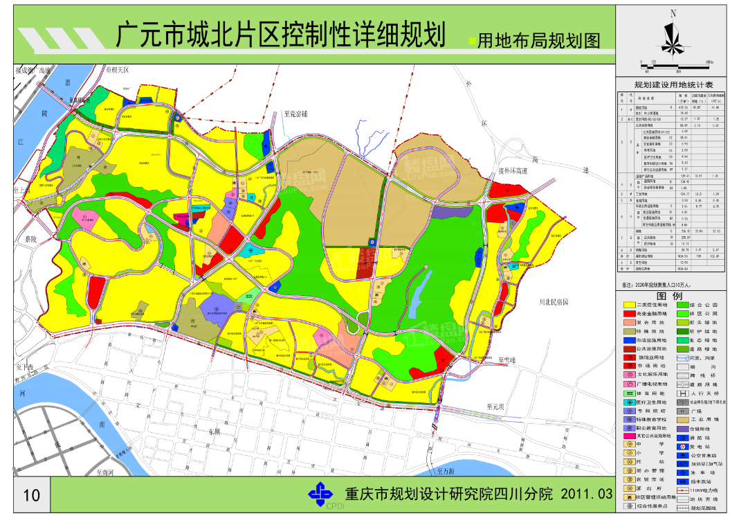 广元城北崛起,规划城北商业发展极