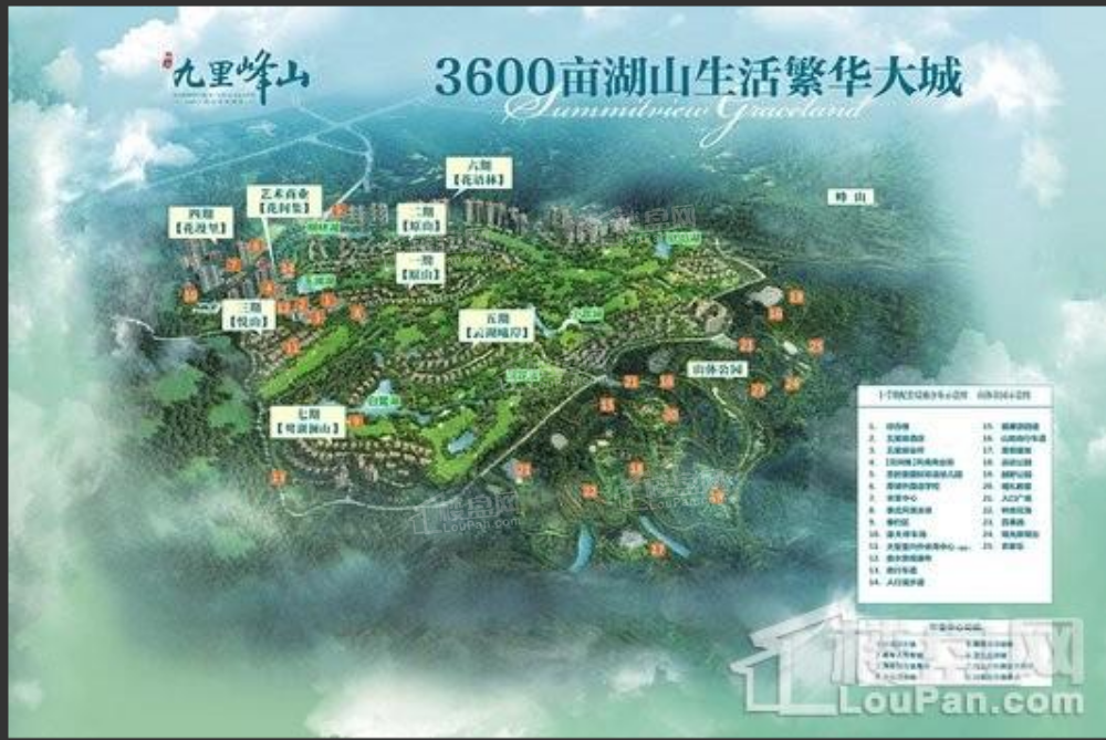 一城山色半城湖赣州九里峰山带你领略青山绿水
