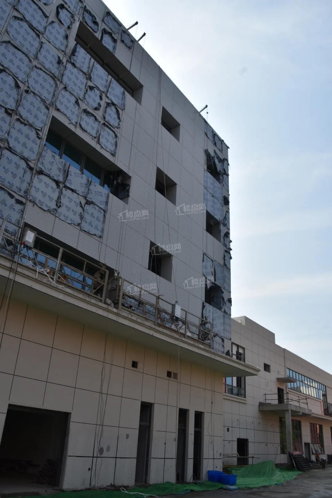 海门城东民生市场加紧建设,已完成九成工程量
