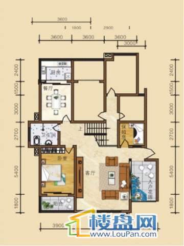 城郊龙泊湾户型图