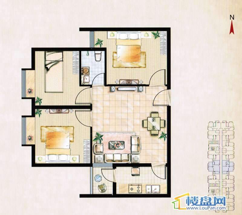 丁香园户型图_房型图_户型图大全-太原楼盘网