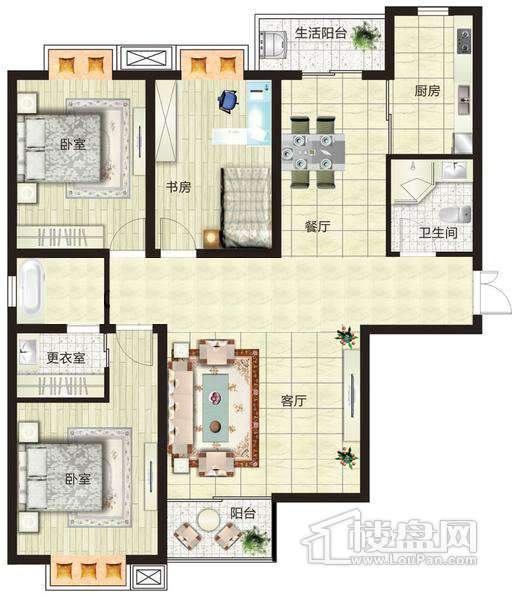 春天花园户型图