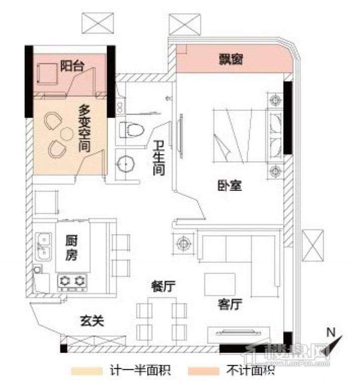 武汉融科天城三期户型图-武汉楼盘网