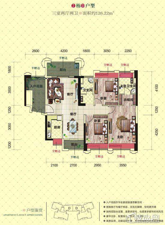 骏景豪廷户型图_湘潭骏景豪廷户型图大全_房型图-湘潭