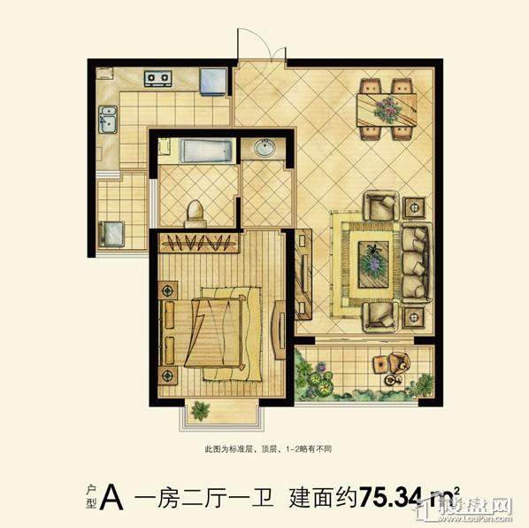 御景豪庭户型图