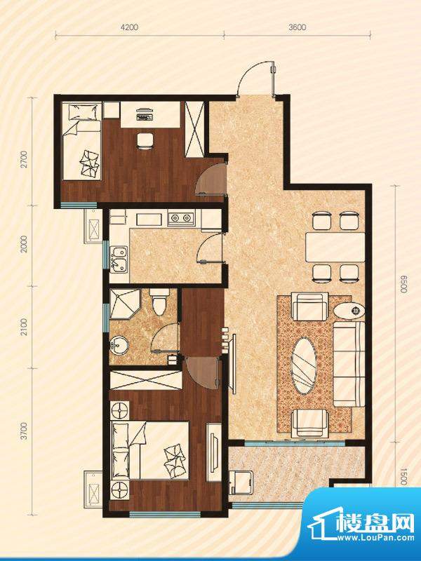 济南路劲·御景城户型图-济南楼盘网