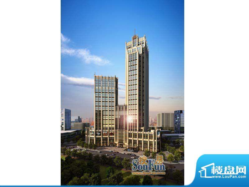 一方国际高层仰视实景图(2012.05.22)_一方国