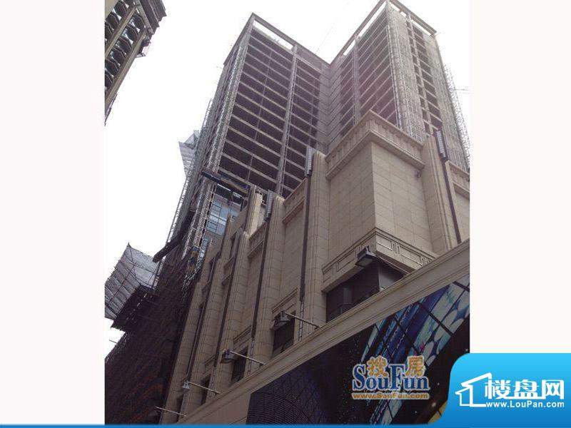 一方国际高层仰视实景图(2012.05.22)_一方国际效果图_实景图_样板间_配套图_位置图