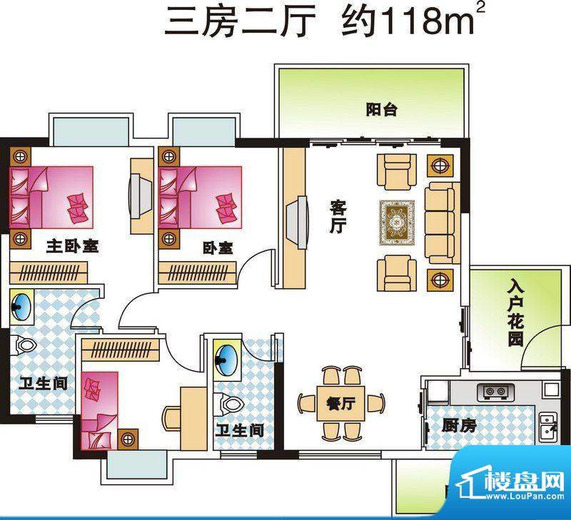 惠州千禧嘉园户型图-惠州楼盘网