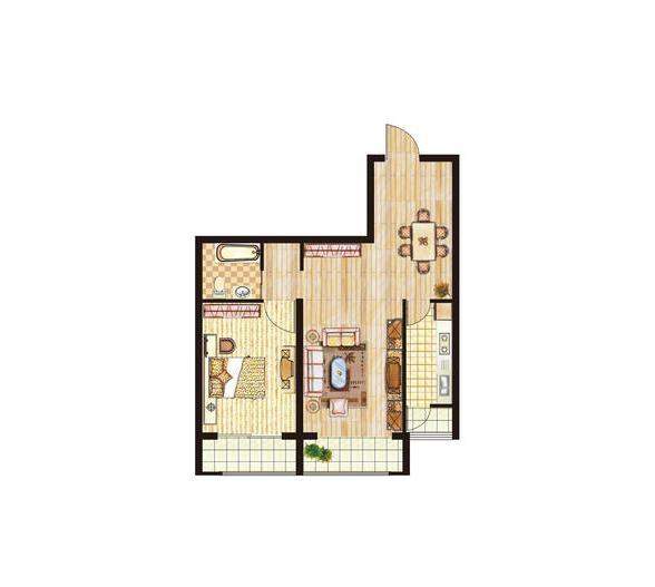 廊坊金悦华府4室3厅2卫户型图-廊坊楼盘网