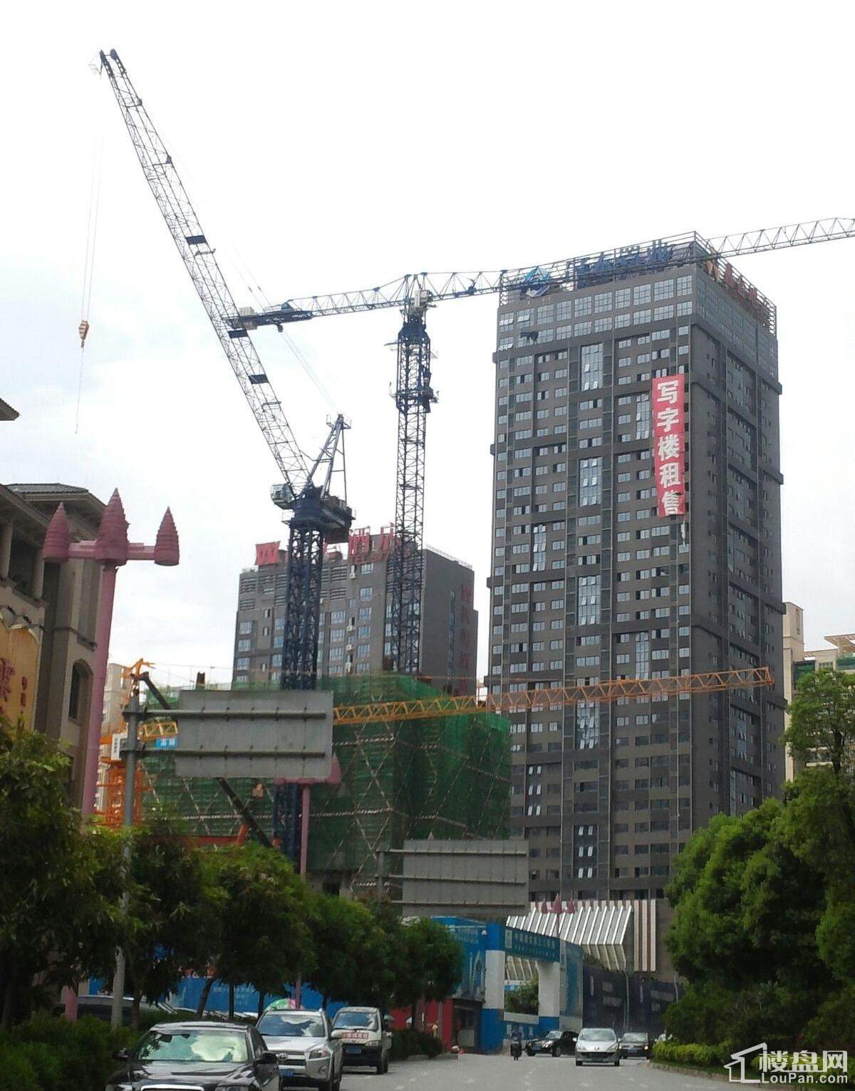 龙光世纪大厦工程建设已经建到6层 最新进展图
