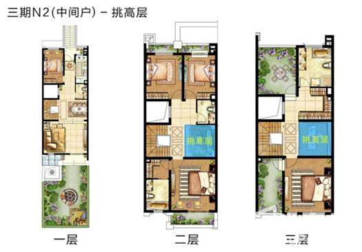 厦门龙湖嘉誉2室2厅1卫户型图-厦门楼盘网