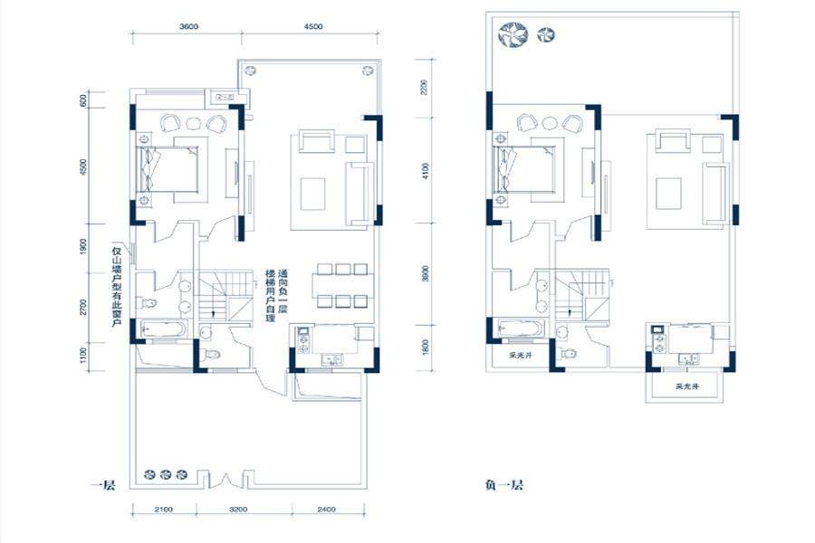 贵阳中铁阅山湖3室2厅2卫户型图-贵阳楼盘网