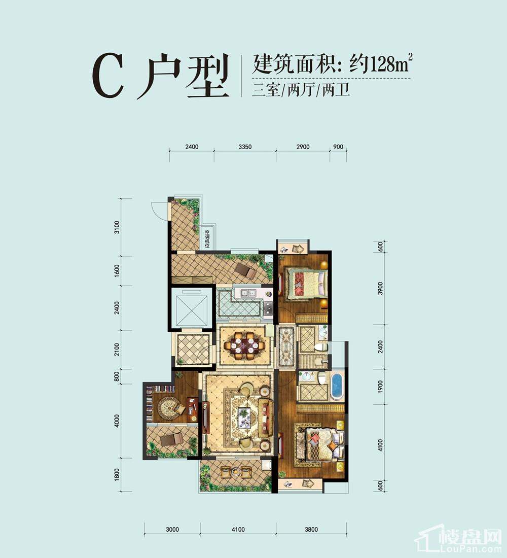 置地·百悦府户型图-安庆楼盘网