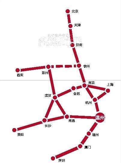  郑徐高铁 本月 正式开通  温州将有高铁直达西安