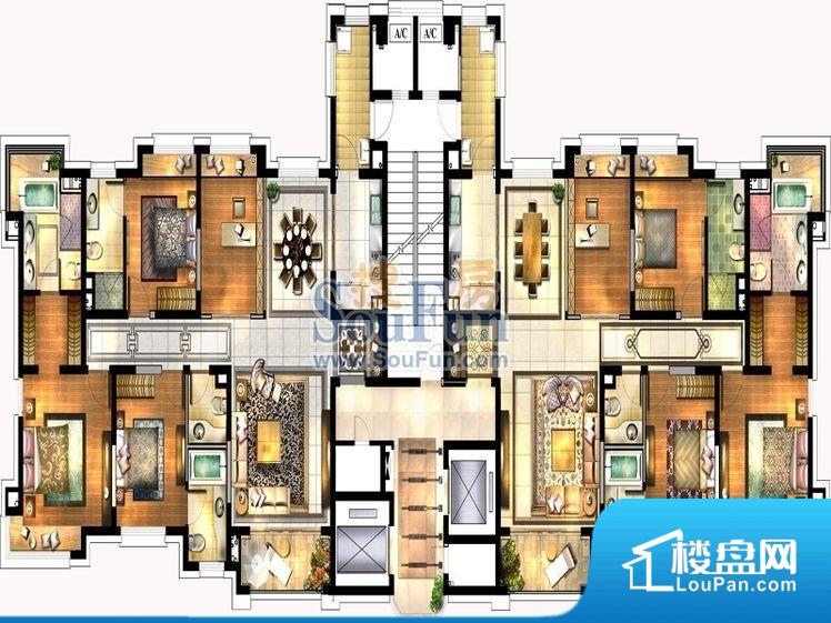 徐州玺悦龙城5室2厅户型图-徐州楼盘网