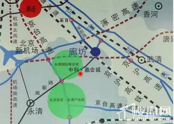 京台高速廊坊空港路段开通!利好再聚永清!