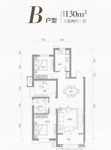 华润·中海·幸福里户型图_房型图_户型图大全-太原楼盘网