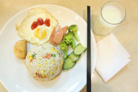 春天茶餐厅早餐实拍