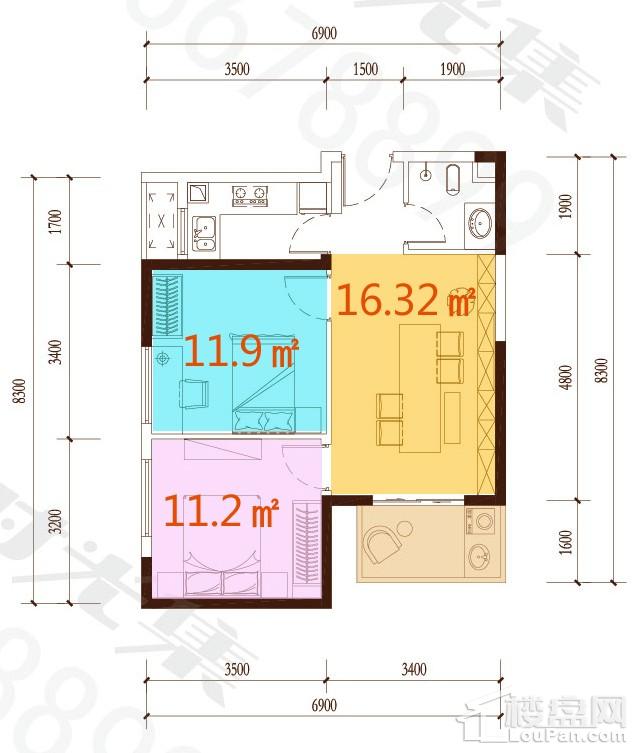 光明时光集户型图