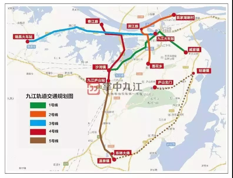 九江新添两条铁路!柴桑新区繁华指日可待!