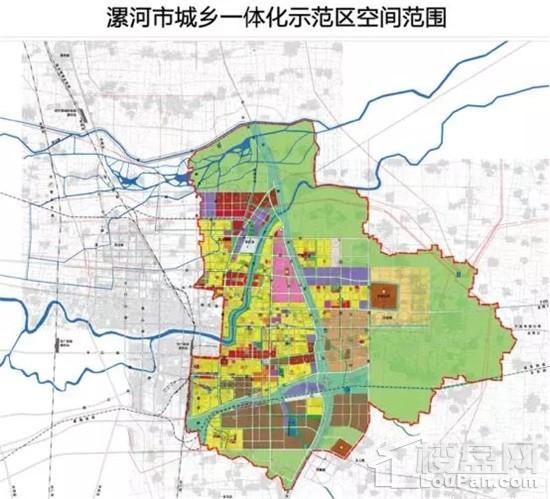 已在漯河大地磅礴开卷这便是漯河市城乡一体化示范区,集万千宠爱