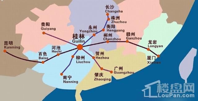 国家将在广西规划一座高铁枢纽中心,不在柳州,也不在南宁!-桂林楼盘网