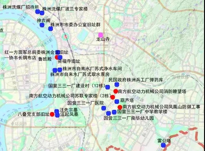 株洲规划100处文物保护节点,民国时期及建国初期的建筑,还真不少!