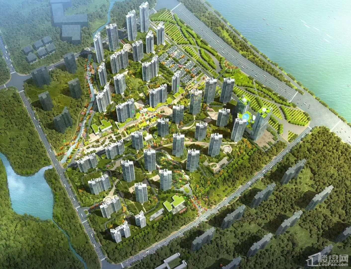 湘潭福晟 滨江花园3室2厅2卫户型图-湘潭楼盘网