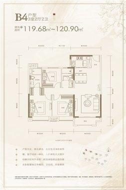 3室2厅2卫  119.68㎡