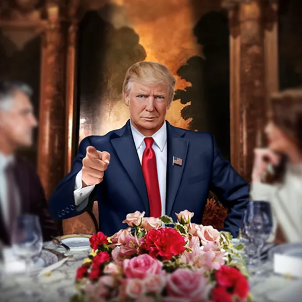 Trump personally attended the $TRUMP Meme Coin official dinner: another 