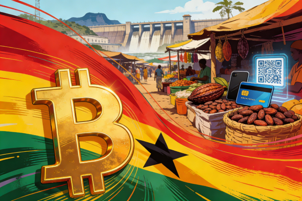 Ghana plans to explore gold-backed stablecoins; it passed a bill yesterday legalizing cryptocurrency transactions.
