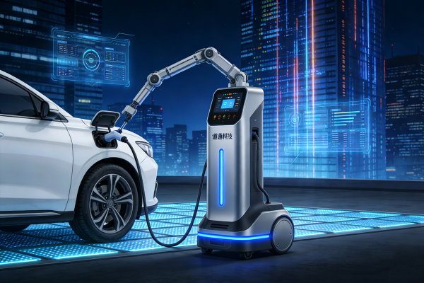 Autel Robotics unveils charging robot and advances cooperation with global autonomous driving giants