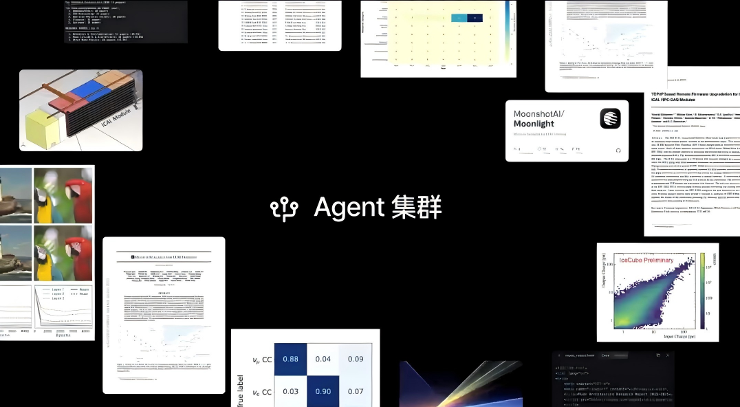 Kimi发布K2.5模型与Agent集群