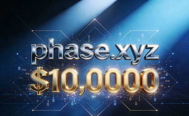 $100,000 Sold! phase.xyz Leads the Way, .xyz Domains Spark Another Wave of High-Priced Transactions