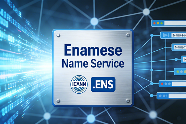 Enamese Name Service will apply for the ICANN top-level domain extension .ENS! This marks a new breakthrough for the Web3 domain ecosystem.