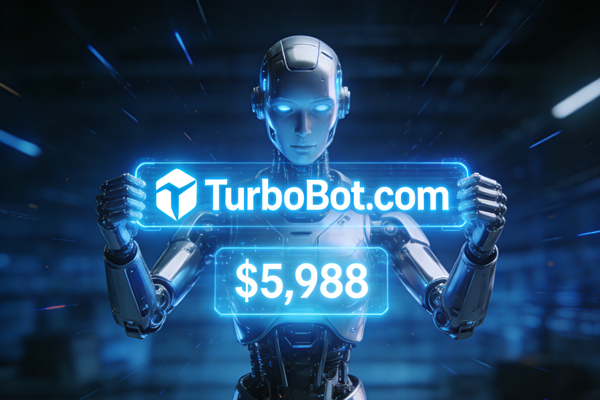 The TurboBot.com domain name sold for $5,988, marking a surge in value for mid-range domain names in the AI + robotics sector.