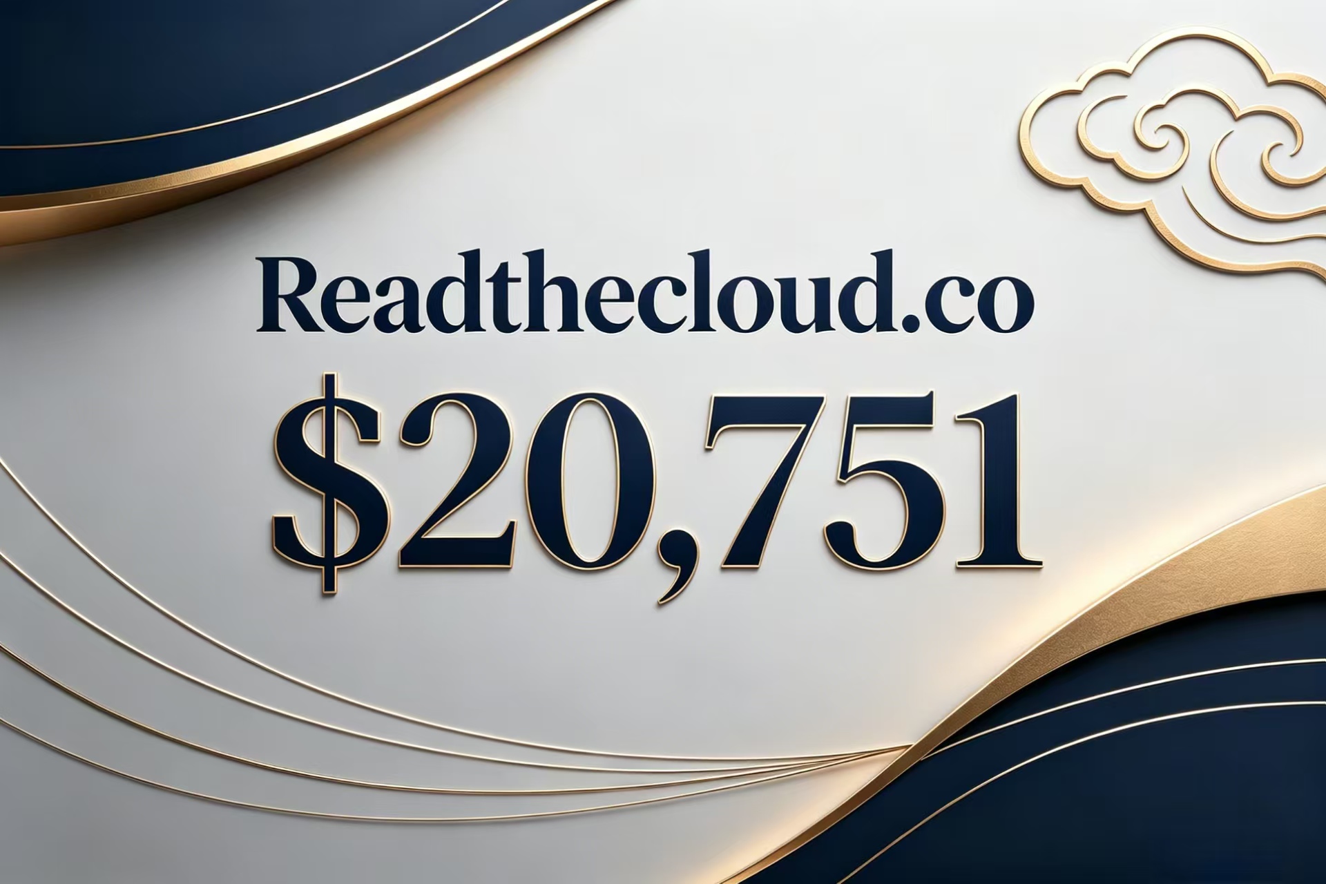 Readthecloud.co sold for $20,751: Why are cloud computing domain names so sought-after in the market?