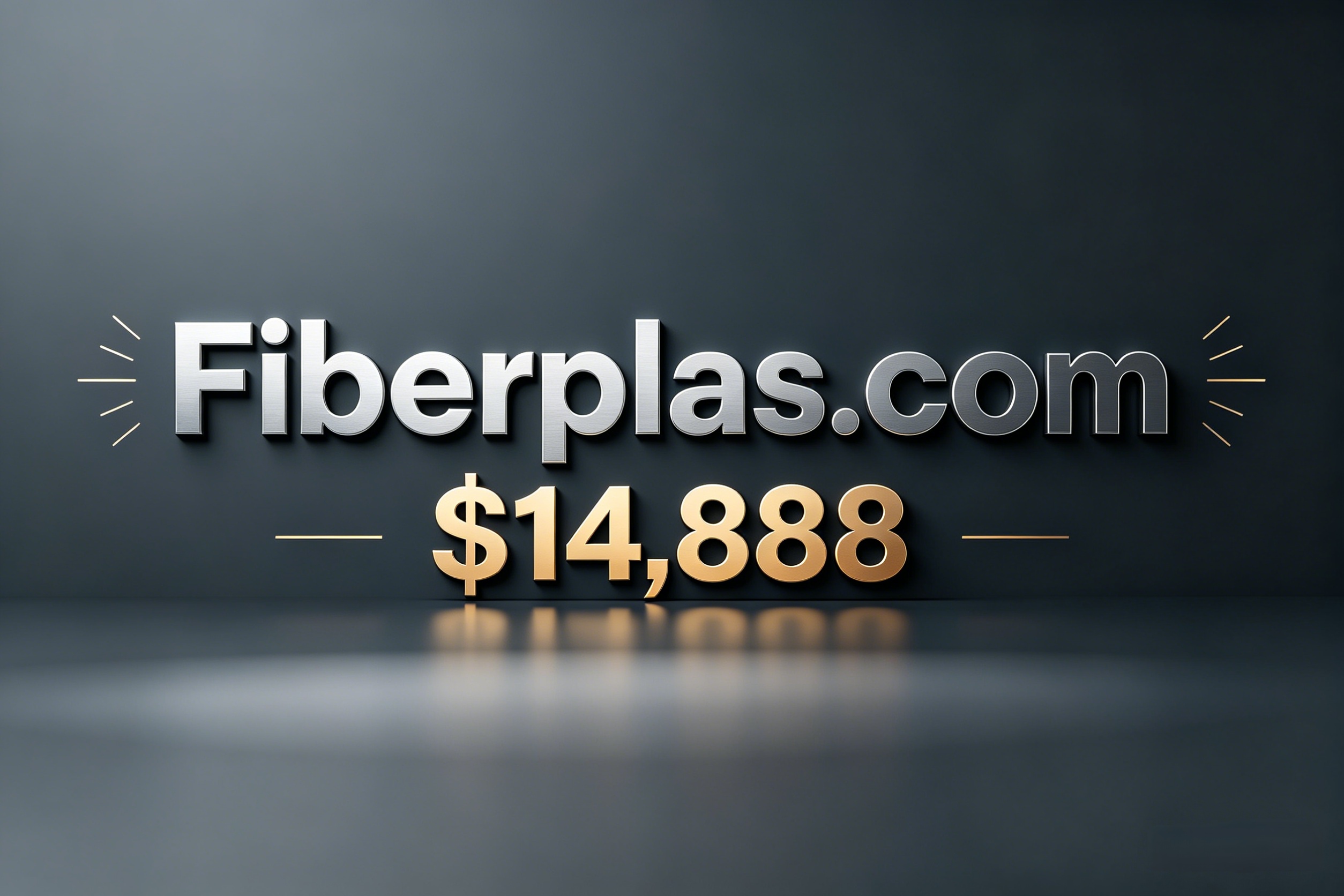 A high price has been paid! Fiberplas.com has sold for $14,888, highlighting the value of domain names related to new materials.