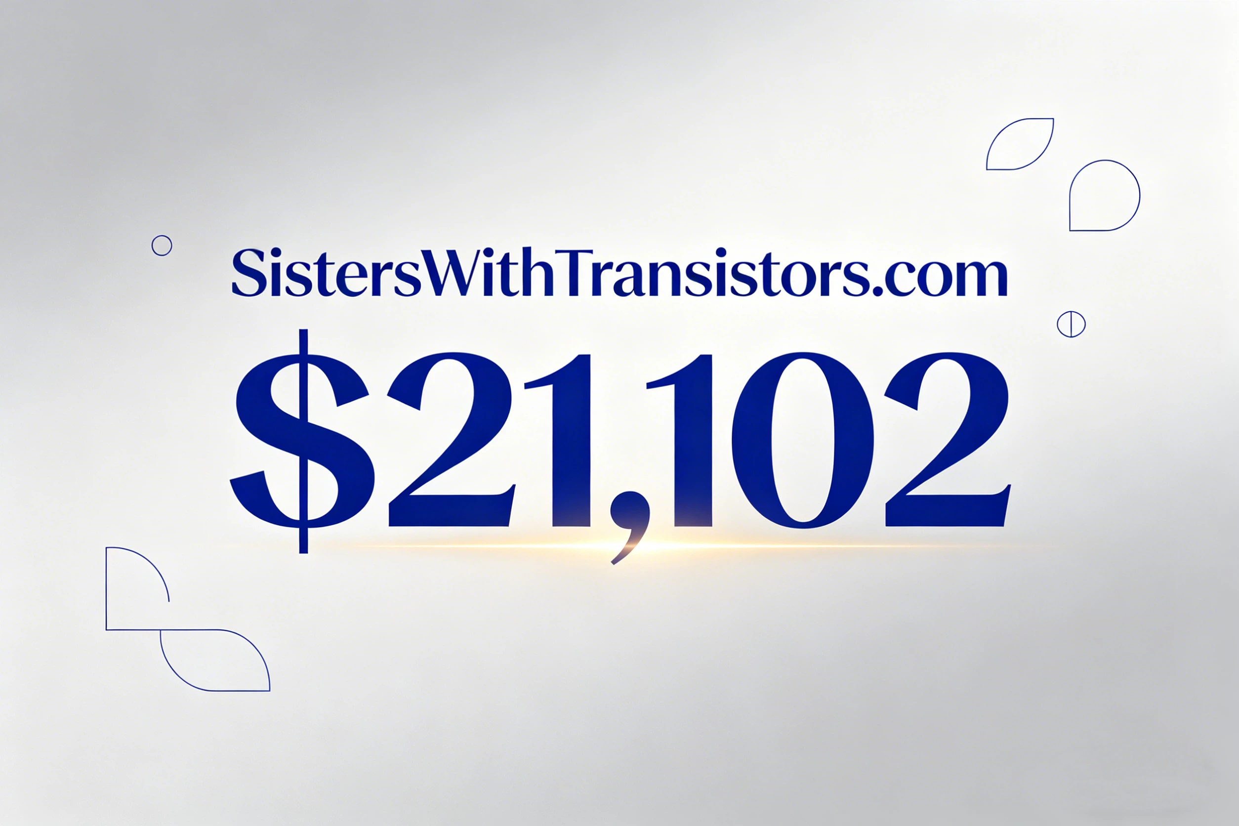 Rare and unique, with a truly memorable design! SistersWithTransistors.com's
